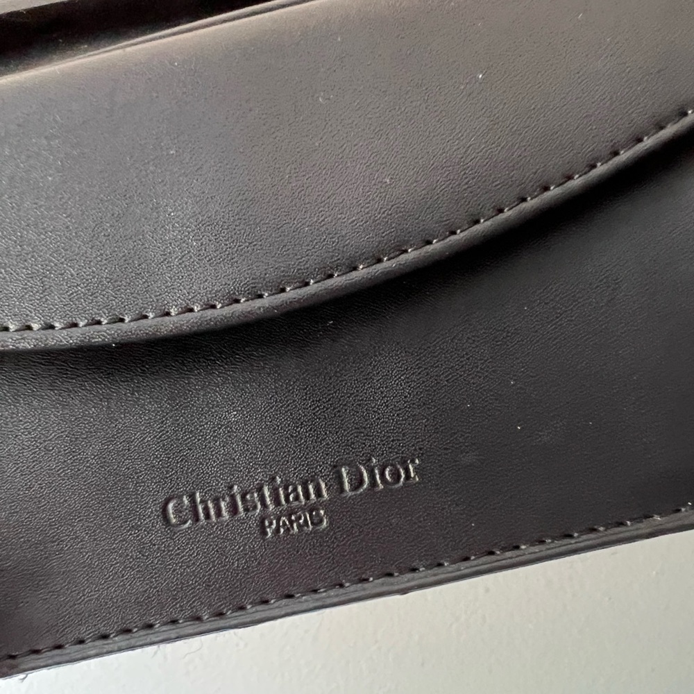 Vintage black “DIOR” logo Christian Dior wallet - Picture 6 of 8